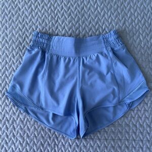 Lululemon Athletica Light Blue Athletic Shorts